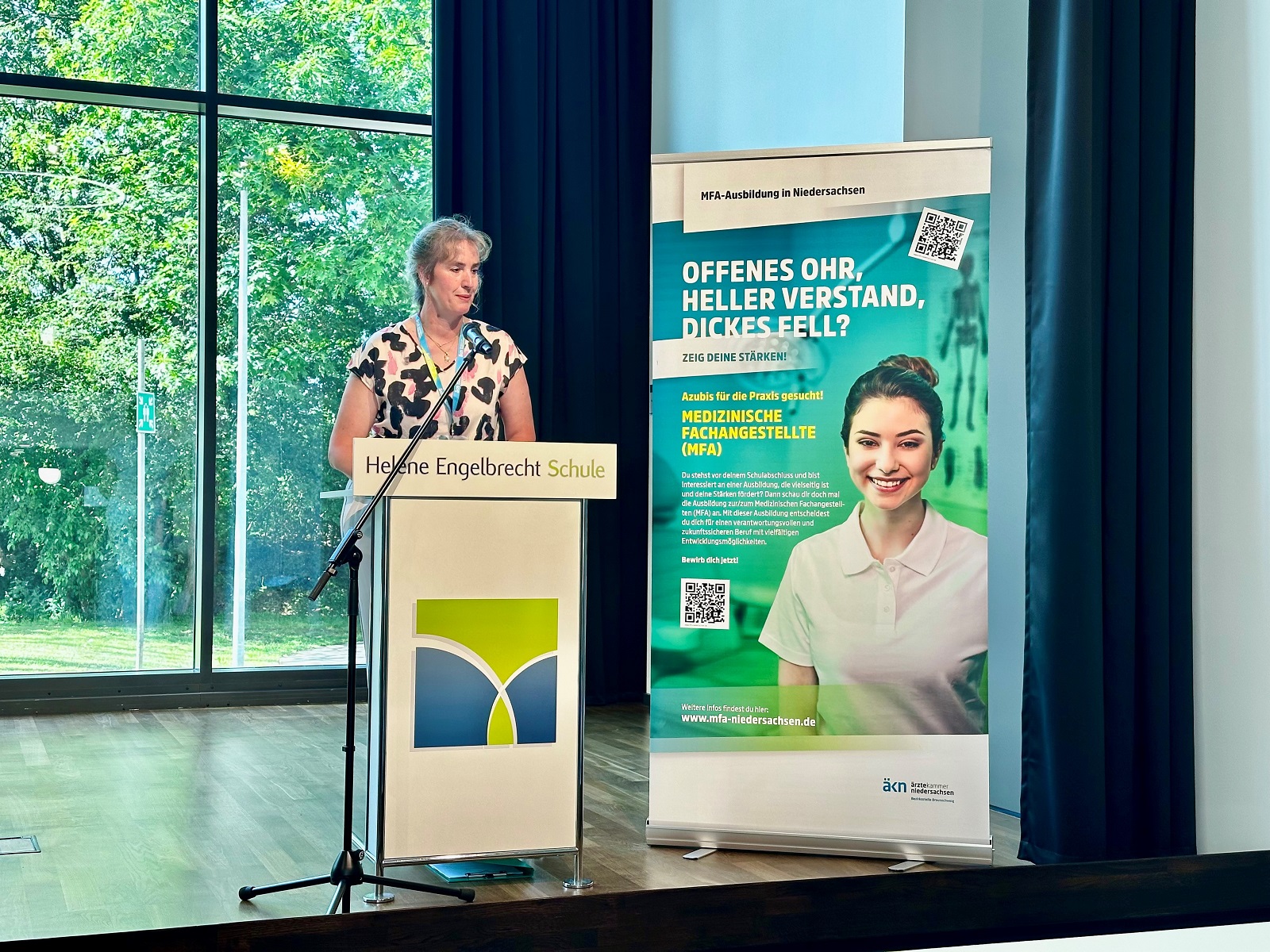 Dr. med. Claudia Koch, stellvertretende Vorstandsvorsitzende der Bezirksstelle Braunschweig