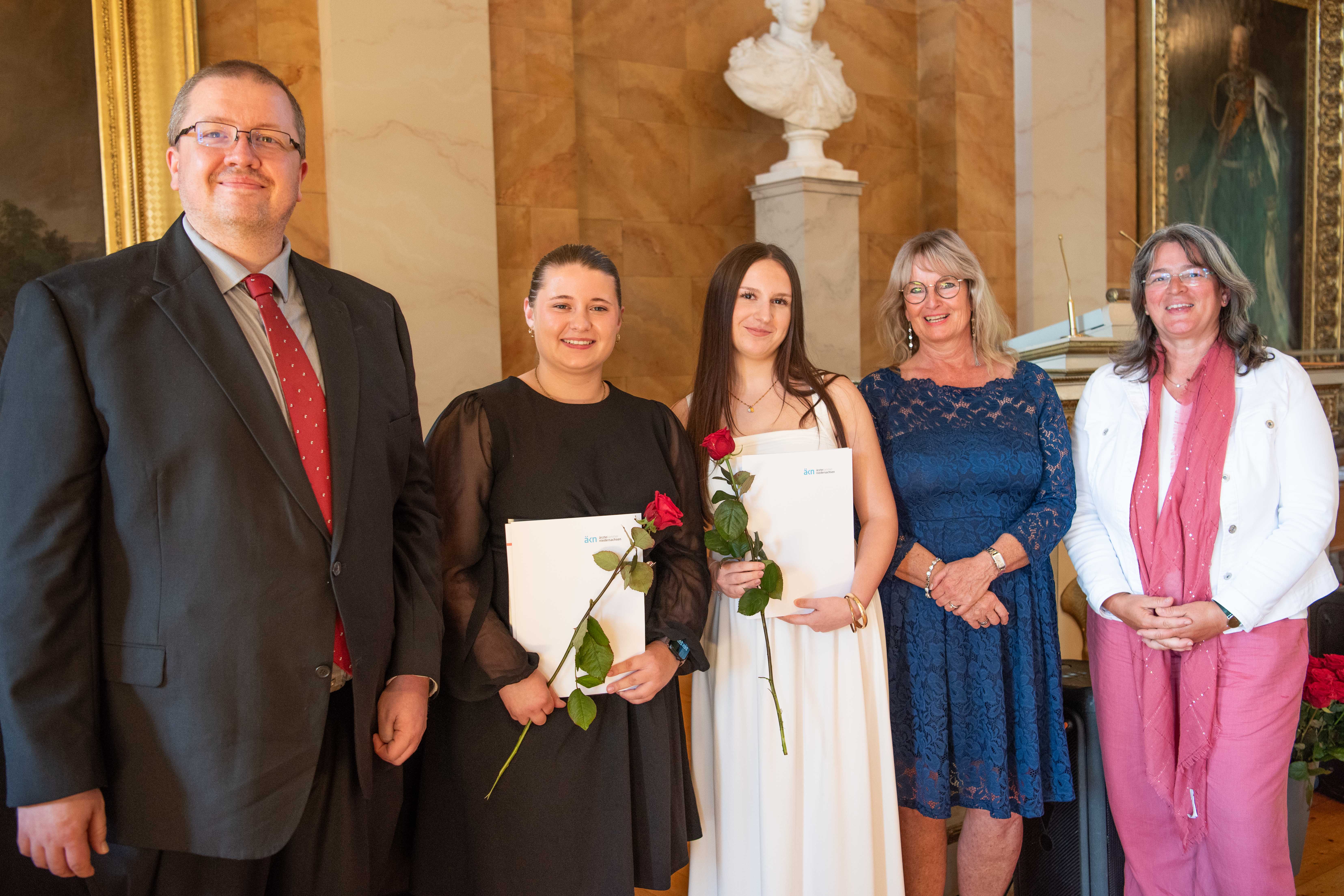 Die Klasse Göttingen 2 bei der Freisprechungsfeier